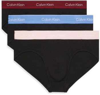 Calvin Klein Hip Brief Slips Heren (3-pack) - L