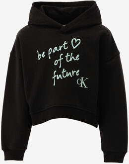 Calvin Klein Hoodie CITY GRAPHIC HOODIE zwart - 152/12J;164/14J;128/8J