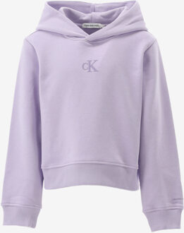 Calvin Klein Hoodie CK LOGO BOXY HOODIE paars - 152/12J;128/8J