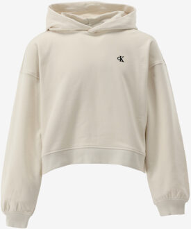 Calvin Klein Hoodie HANDWRITING ecru - 140/10J;152/12J;128/8J