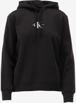 Calvin Klein Hoodie MONOLOGO REGULAR HOO zwart - XS;S;M;XL;L