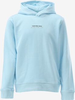Calvin Klein Hoodie SHIFTED licht blauw - 140/10J;152/12J;164/14J;128/8J