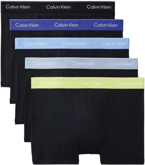 Calvin Klein Icon Cotton Stretch Trunk Boxershorts Heren (5-pack) - L