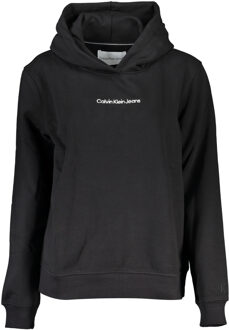 Calvin Klein Institutional Regular Hoodie Dames zwart - S