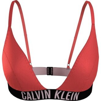 Calvin Klein Intense Power Rib Bikini Plus Bra Rood - 3XL,3XL+,XL+,XXL+