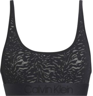 Calvin Klein Intrinsic Lace Bralette Zwart - X-Small,Small,Medium,Large,X-Large