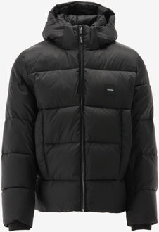 Calvin Klein Jas HOODED QUILT PUFFER zwart - S;M;XL;XXL;L