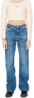 Calvin Klein Jeans Authentieke Bootcut Jeans Calvin Klein Jeans , Blue , Dames - W25 L32,W26 L32,W34 L32,W31 L32,W32 L32,W28 L32,W30 L32,W29 L32