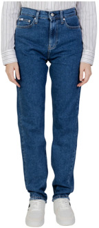 Calvin Klein Jeans Authentieke Slim Jeans voor Dames Calvin Klein Jeans , Blue , Dames - W27 L32,W32 L32,W33 L32,W30 L32