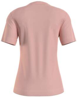 Calvin Klein Jeans Calvin Klein dames T-shirt met normale pasvorm - maat XS Rosé