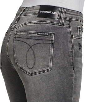 Calvin Klein Jeans Calvin Klein damesjeans Rise Skinny Grijs - 24W/30L