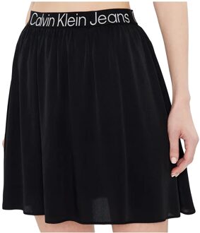 Calvin Klein Jeans Calvin Klein damesrokje met Unlimited-logo Zwart - S