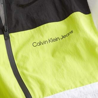 Calvin Klein Jeans Calvin Klein herenjas met een opvallend kleurblokdesign. Veelkleurig - L