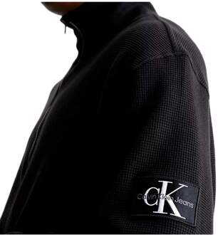 Calvin Klein Jeans Calvin Klein herensweatshirt met logo Zwart - S