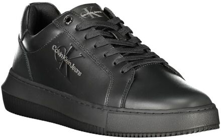 Calvin Klein Jeans Chunky Logo Monogram Sneakers Calvin Klein Jeans , Black , Heren - 44 EU