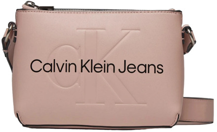 Calvin Klein Jeans Dames Lente/Zomer PU Tas Calvin Klein Jeans , Pink , Dames - ONE Size