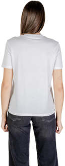 Calvin Klein Jeans Dames T-Shirt - maat XL Wit