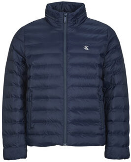 Calvin Klein Jeans Donsjas Calvin Klein Jeans LS NYLON LT WT HOODED FZ PUFFER" Blauw - S, M, L, XL