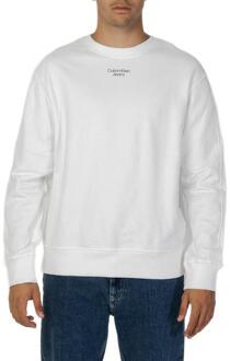 Calvin Klein Jeans Heren Sweaters Wit - maat