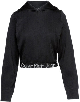 Calvin Klein Jeans Hoodies Calvin Klein Jeans , Black , Dames - L,S