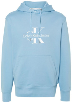 Calvin Klein Jeans Hoodies Calvin Klein Jeans , Blue , Heren - Xl,L,M,S
