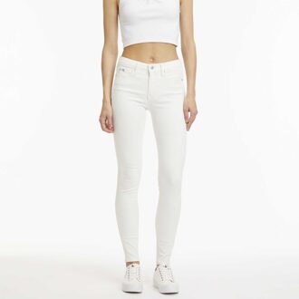 Calvin Klein Jeans Jeans CK Jeans Middenhoge Skinny Wit