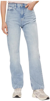 Calvin Klein Jeans Klassieke Denim Jeans Collectie Calvin Klein Jeans , Blue , Dames - W25,W28,W24,W27,W26