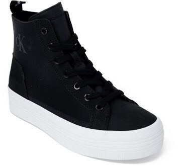 Calvin Klein Jeans Platform Hightop Sneaker Cw0cw00336 Stijl Zwart