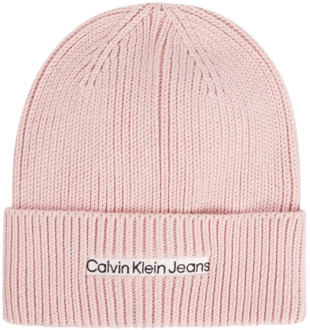 Calvin Klein Jeans Roze Dames Beanie Calvin Klein Jeans , Pink , Dames - ONE Size