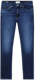 Calvin Klein Jeans Slanke taps toelopen J30J3224341Bj Calvin Klein Jeans , Blue , Heren - W30 L32,W34 L32