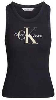 Calvin Klein Jeans Sleeveless Tops Calvin Klein Jeans , Black , Dames - L,M,S,Xs
