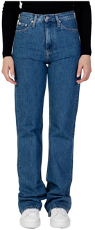 Calvin Klein Jeans Straight Jeans Calvin Klein Jeans , Blue , Dames - W28 L32,W31 L32,W32 L32