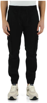 Calvin Klein Jeans Stretch katoenen cargobroek Calvin Klein Jeans , Black , Heren - XL