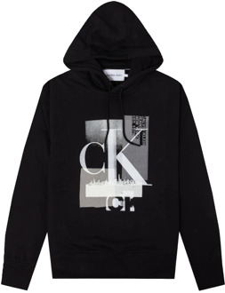 Calvin Klein Jeans Sweater Calvin Klein Jeans  CONNECTED LAYER LANDSCAPE HOODIE