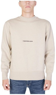 Calvin Klein Jeans Sweatshirts & Hoodies Calvin Klein Jeans , Beige , Heren - L