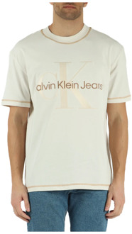 Calvin Klein Jeans Tops Calvin Klein Jeans , Beige , Heren - 2XL