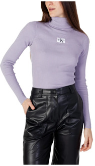 Calvin Klein Jeans Turtlenecks Calvin Klein Jeans , Purple , Dames - L,M,S,Xs