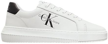 Calvin Klein Jeans Wit-Zwart Ym0ym00681 Sneakers Calvin Klein , White , Heren - 41 EU