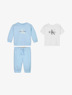 Calvin Klein Jongens driedelig joggingpak Veelkleurig - 68