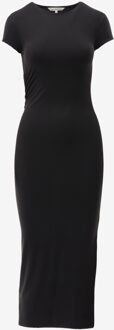 Calvin Klein Jurk MODAL DETAIL DRESS, BEH zwart