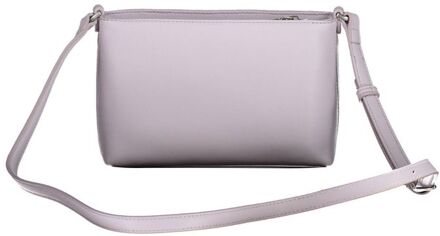 Calvin Klein K50k506726 Lila Schoudertas - maat Zilver