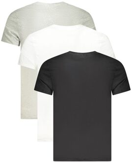 Calvin Klein Katoen Modal T-shirt 3-pack Zwart