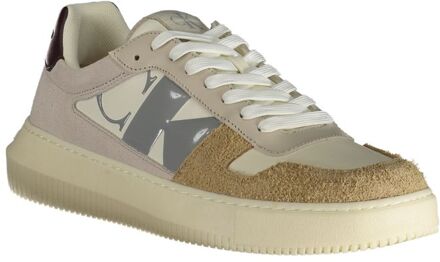 Calvin Klein Kaylee Sneakers Casual Style Beigegrijs Ivoor - EU 41