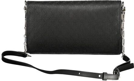 Calvin Klein Ketting Portemonnee Clutch Zwart - One Size