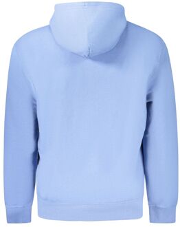 Calvin Klein Klassieke Pullover Katoenen Hoodie Lichtblauw - 2XL