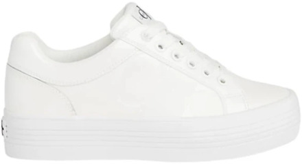 Calvin Klein Klassieke Witte Sneakers Calvin Klein , White , Dames - 36 Eu,40 Eu,39 Eu,38 Eu,37 EU