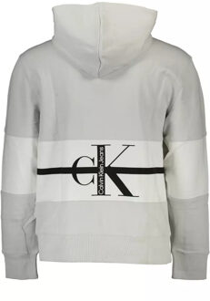 Calvin Klein Kleurblok Hoodie J30j300005 Lichtgrijs