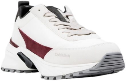 Calvin Klein Kleurblok Mode Sneakers Wit - EU 39