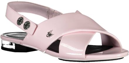 Calvin Klein Kruisband Slingback Sandalen Koraal