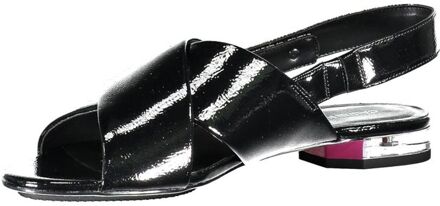 Calvin Klein Kruisband Slingback Sandalen Zwart - EU 37